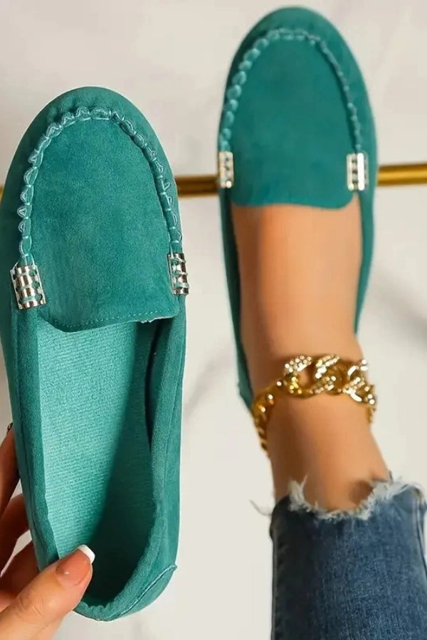 Loafer mit Metalldetail