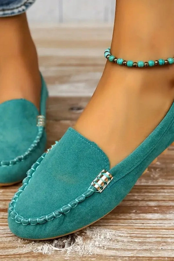 Loafer mit Metalldetail