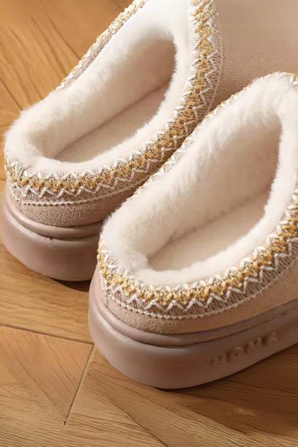 PuffWalk Kuschelige Plateau-Hausschuhe