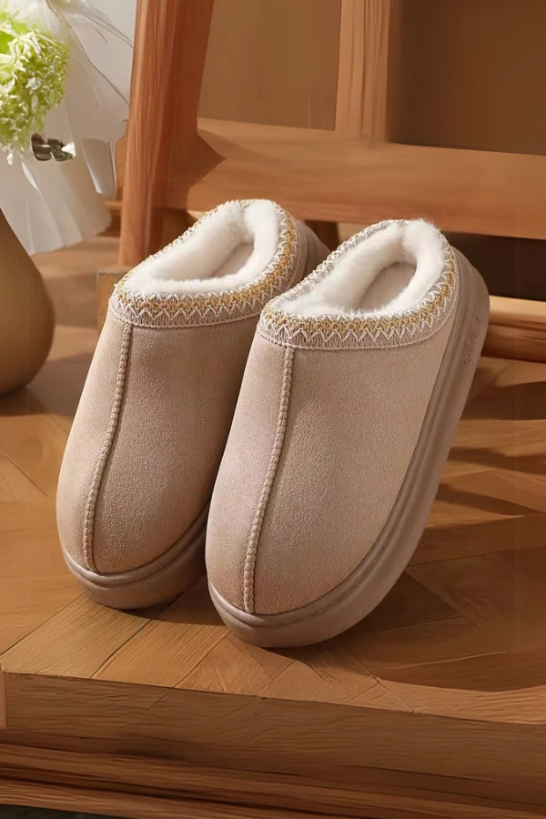 PuffWalk Kuschelige Plateau-Hausschuhe