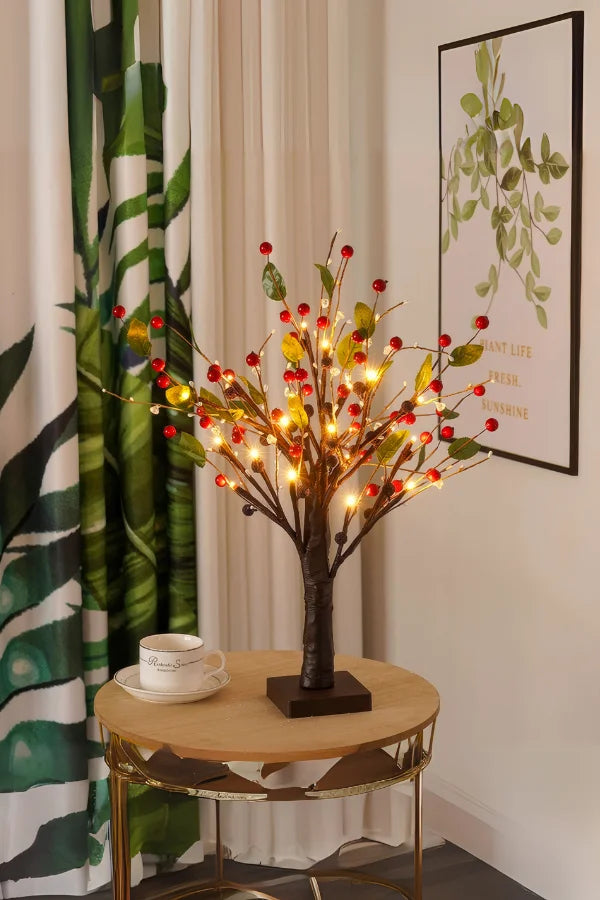 Blutrote Beerenblütenbaum