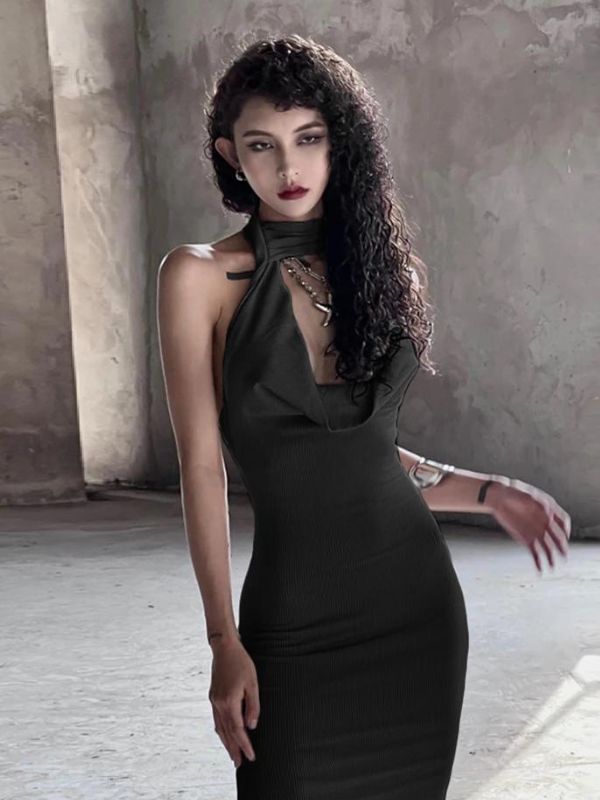 Adelaide Rückenfreies Kleid