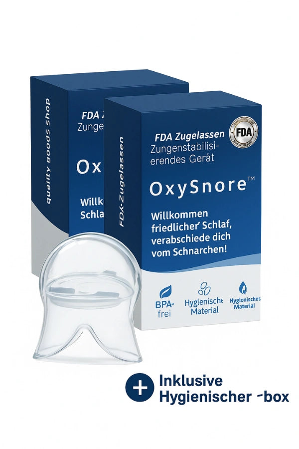 OxySnore™ – Schluss mit Schnarchen, voller Energie ins Leben starten!