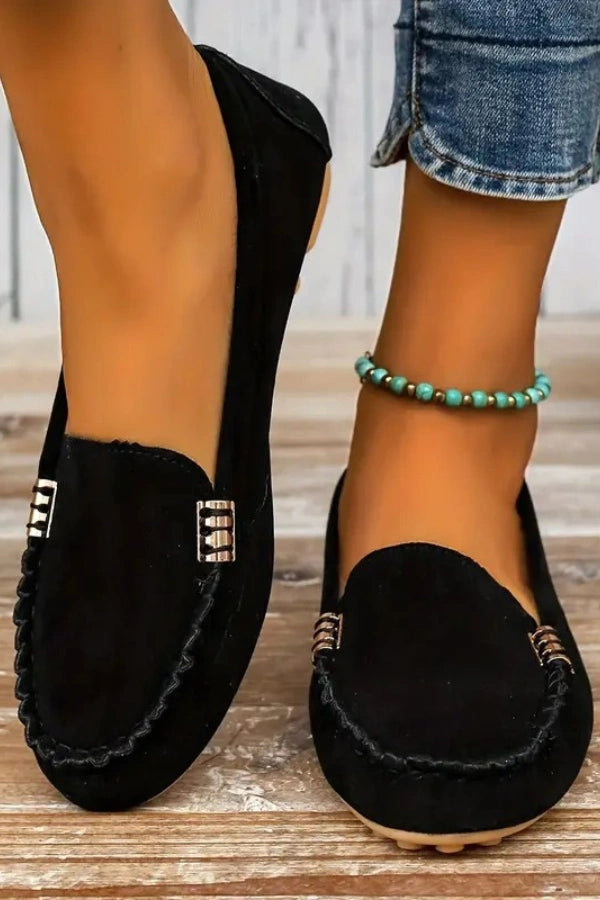 Loafer mit Metalldetail