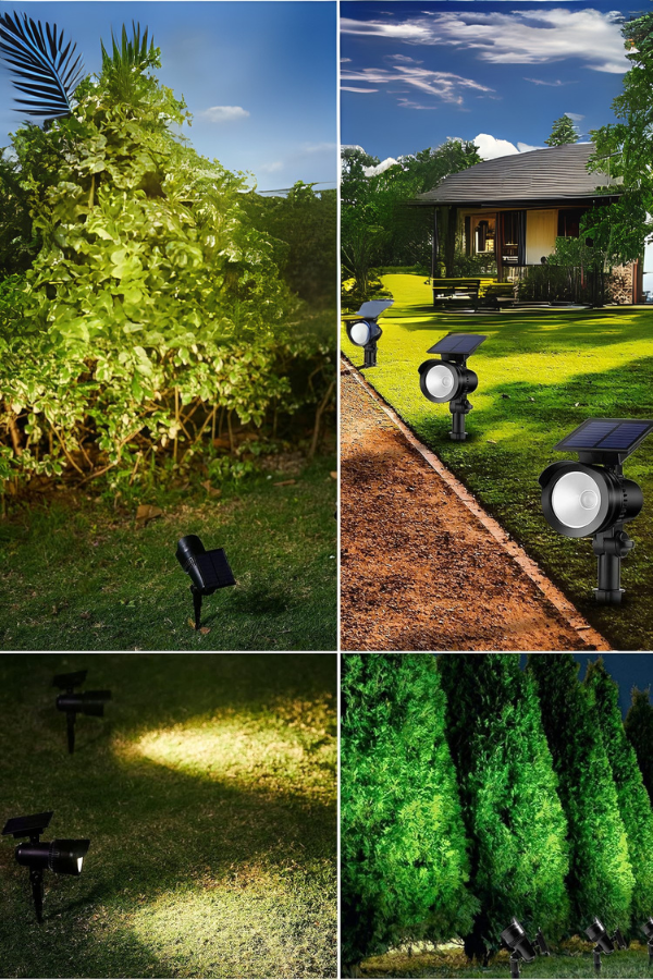 Brightown Solar-Spotleuchten für den Außenbereich