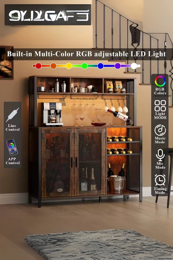 Weinbar-Hüttenmöbel