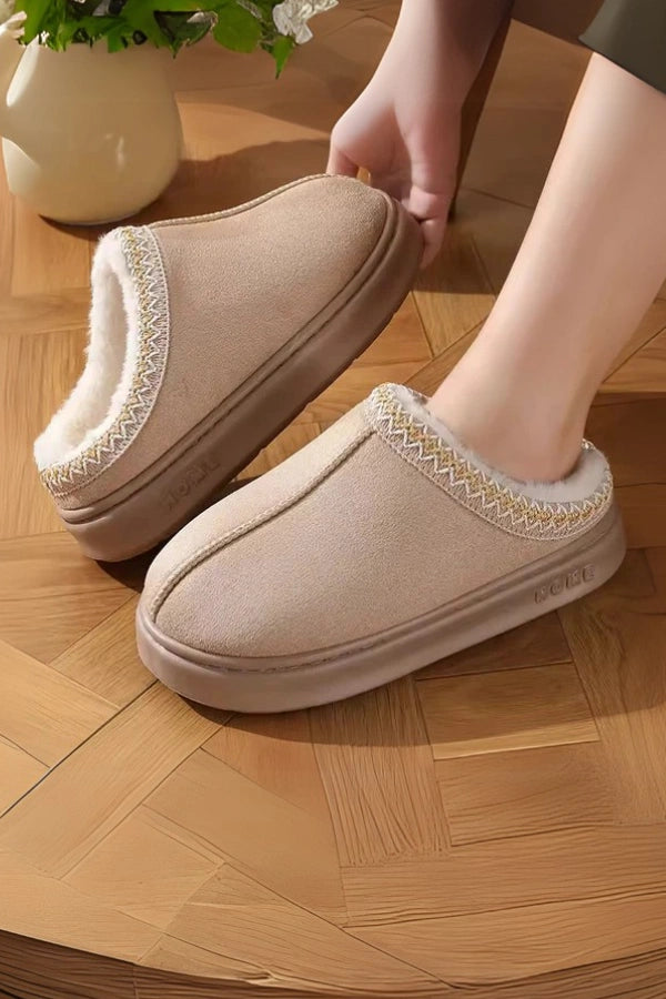 PuffWalk Kuschelige Plateau-Hausschuhe