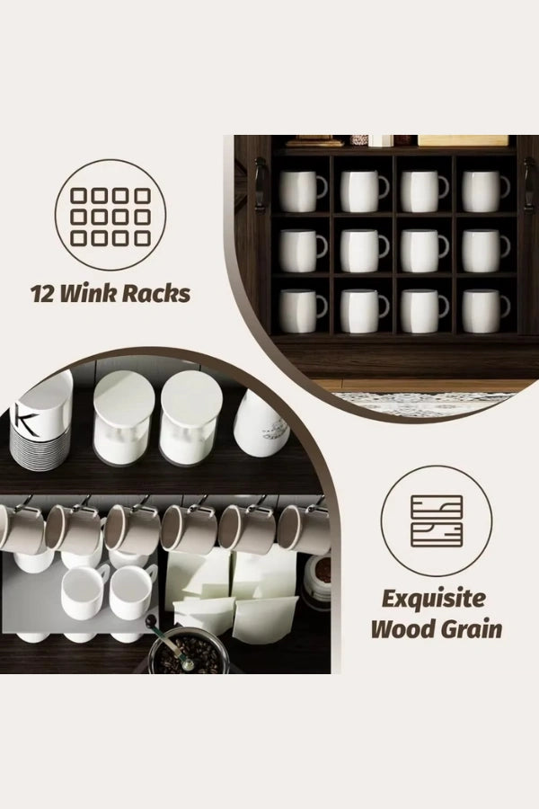 Landhaus Kaffeebar Schrank