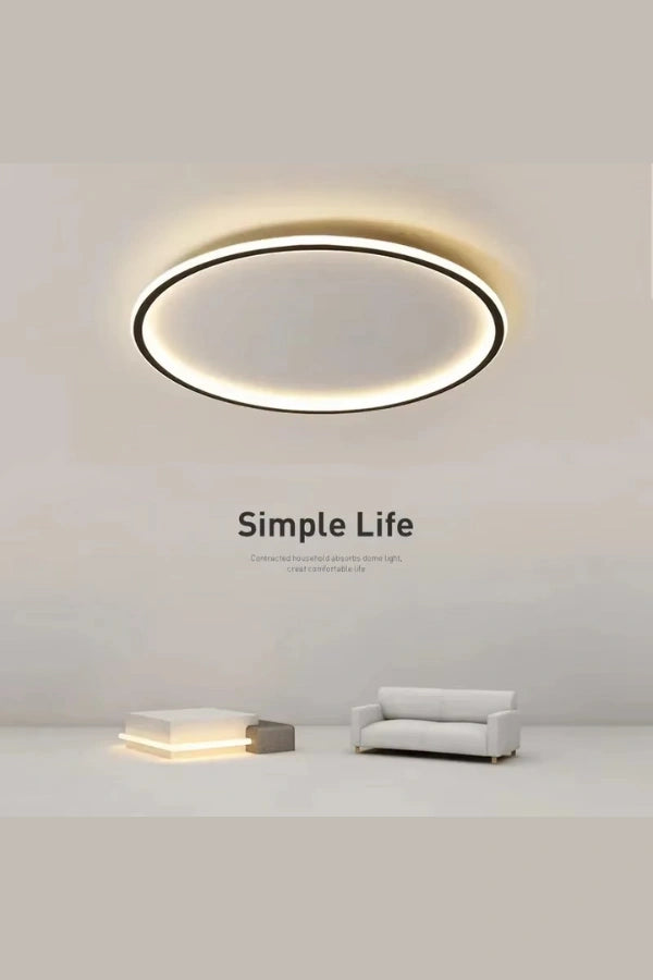 Schlichte Beleuchtung im nordischen Stil