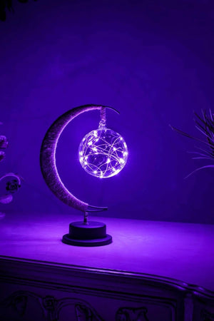 Violet Mondlampe