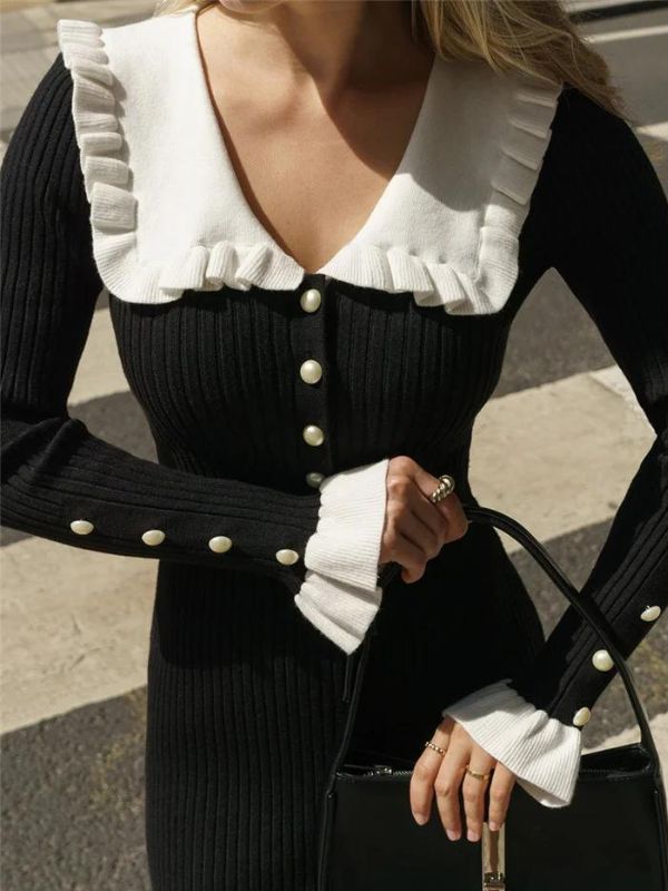 Abijah Rüschenkleid