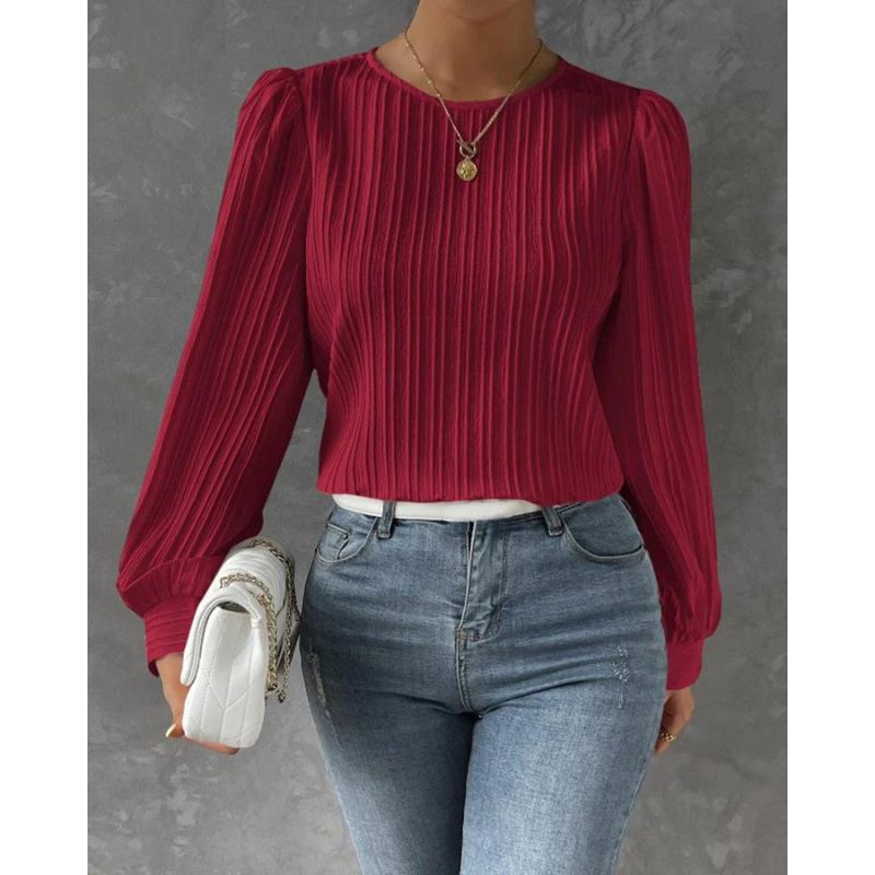 Akame Bluse mit Ärmeln