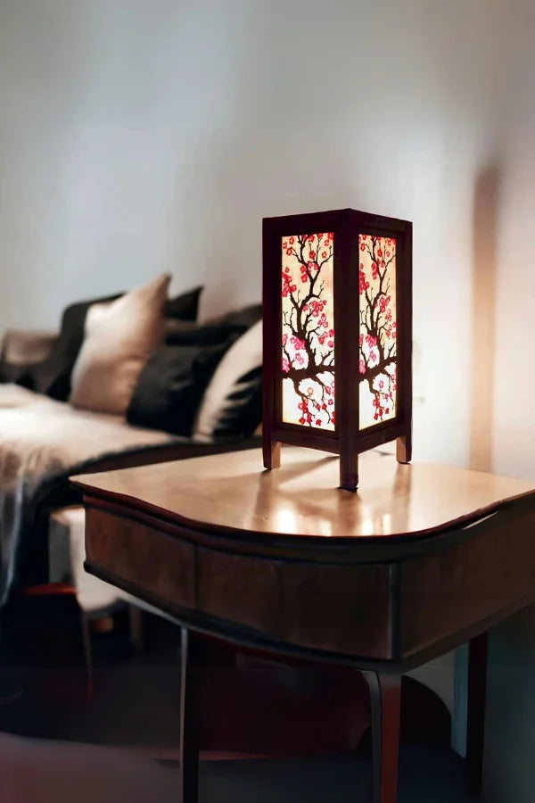 Florales Bambusleuchten