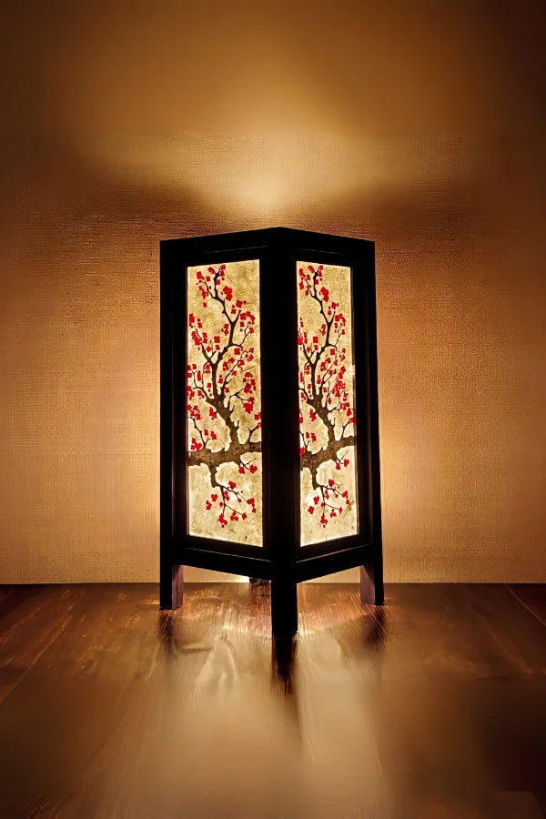 Florales Bambusleuchten