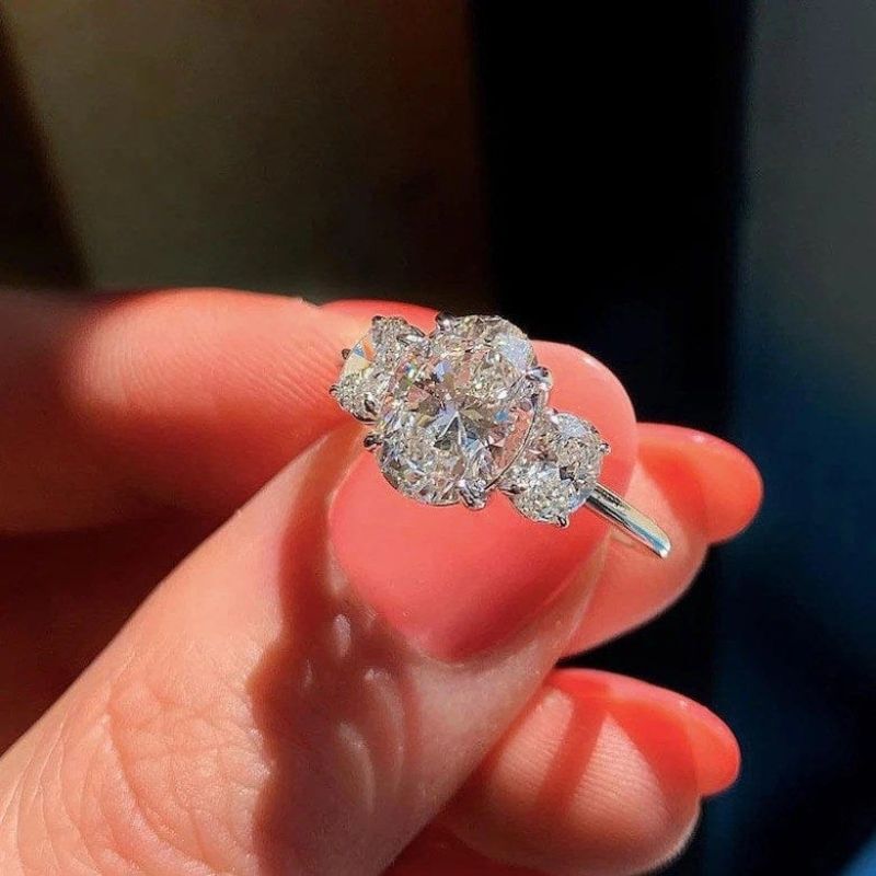 Blythe Dreifaltigkeit Oval Ring