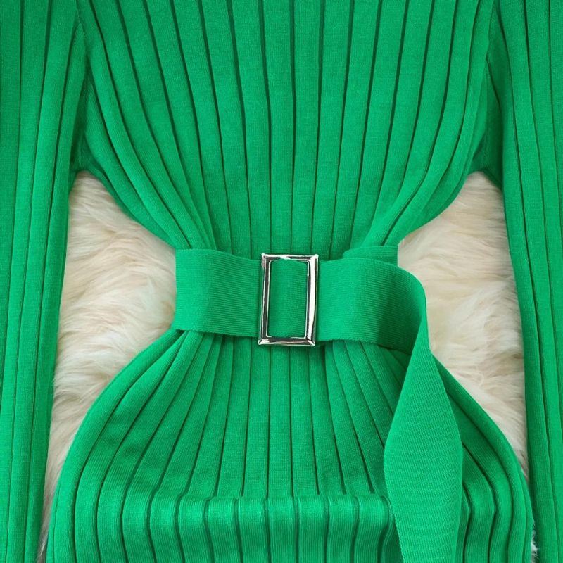 Aizel Kleid mit Gürtel