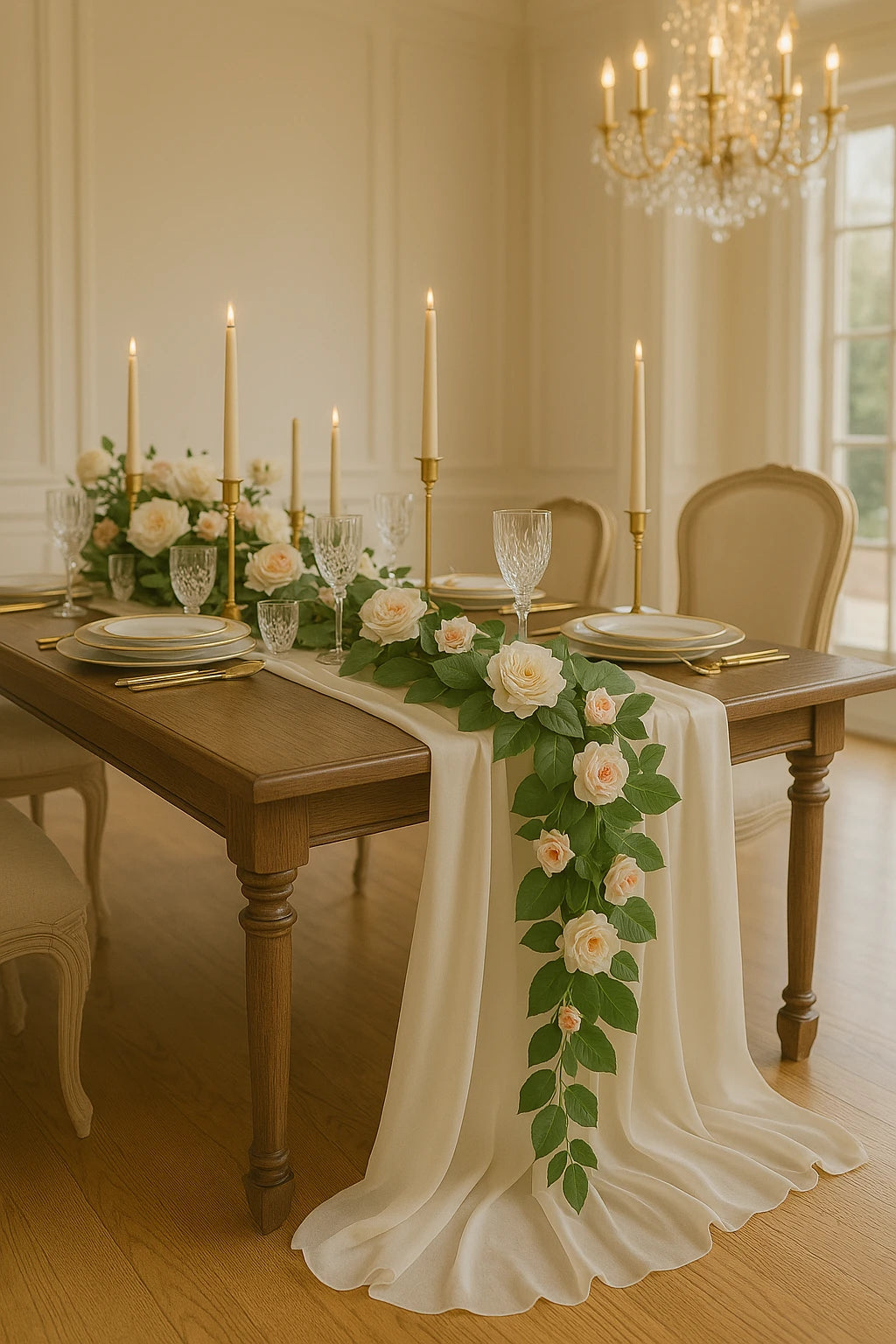 Blumige Umarmung Girlande